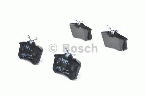 BOSCH 0986494387 Комплект гальмівних колодок, дискове гальмо