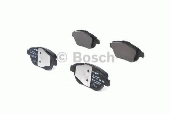 BOSCH 0986494438 Комплект гальмівних колодок, дискове гальмо