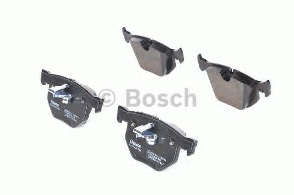 BOSCH 0986424766 Комплект гальмівних колодок, дискове гальмо