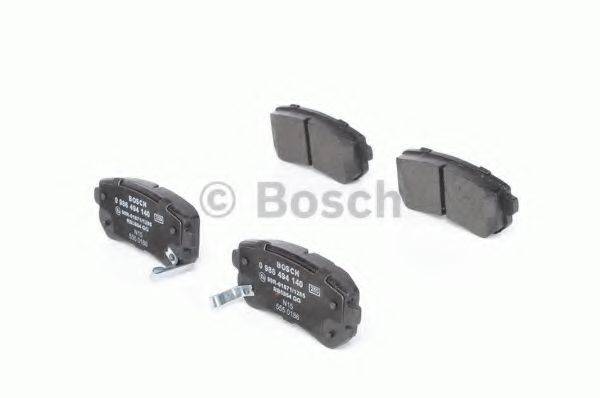 BOSCH 0986494140 Комплект гальмівних колодок, дискове гальмо