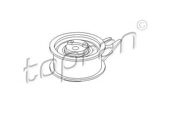 TOPRAN 100304 Натяжний ролик, ремінь ГРМ