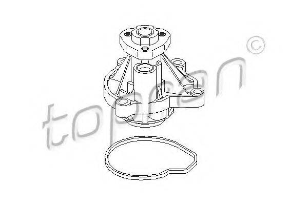 TOPRAN 110032 Водяний насос