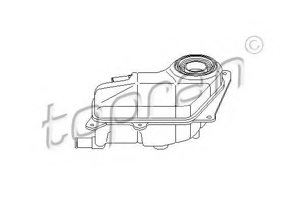 TOPRAN 110370 Компенсаційний бак, охолоджуюча рідина