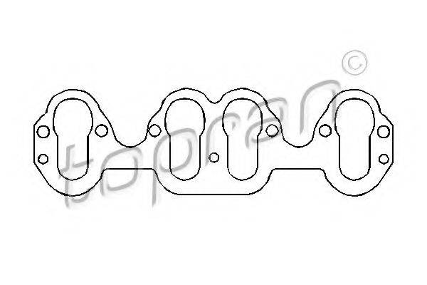 TOPRAN 100224 Прокладка, впускний колектор