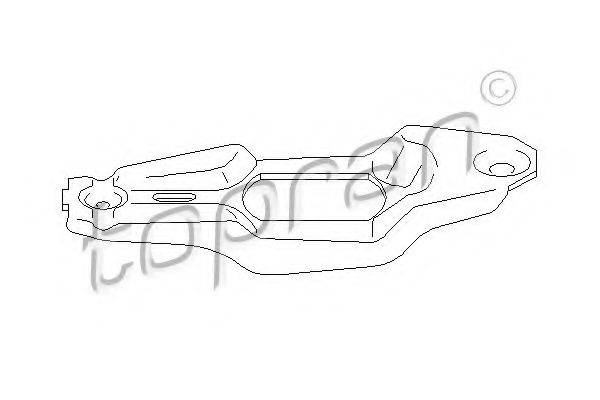 TOPRAN 110802 Поворотна вилка, система зчеплення