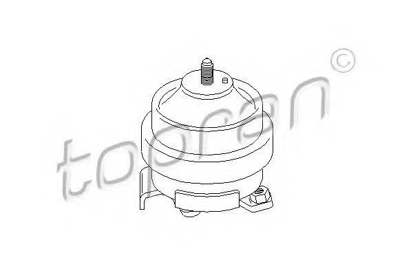 TOPRAN 102740 Підвіска, двигун