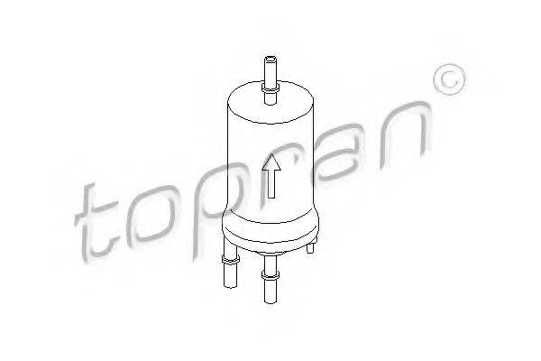 TOPRAN 111121 Паливний фільтр