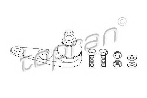 TOPRAN 104185 несучий / напрямний шарнір