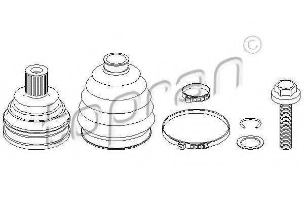 TOPRAN 110806 Шарнірний комплект, приводний вал