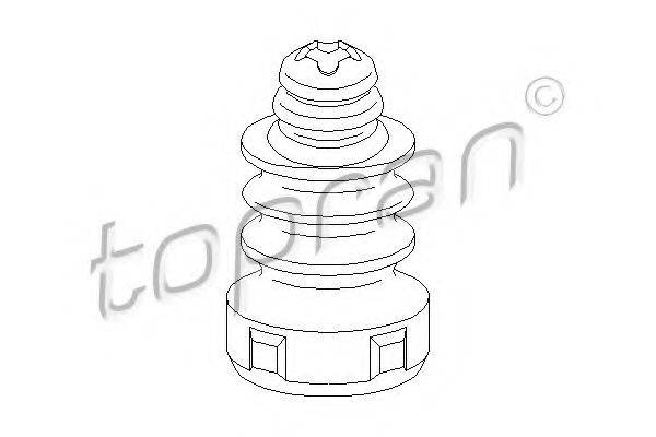 TOPRAN 111031 Буфер, амортизація