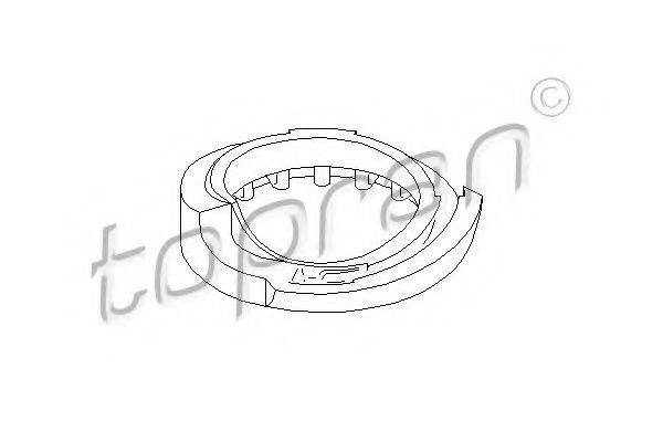 TOPRAN 108031 Кріплення ресори