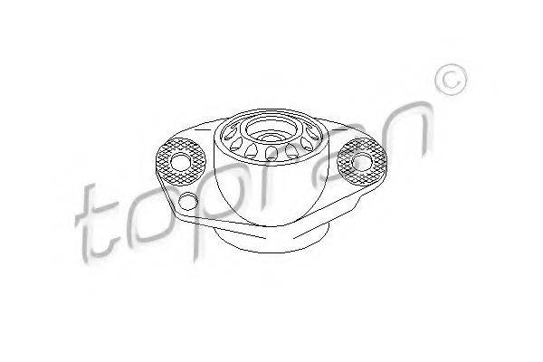 TOPRAN 108242 Опора стійки амортизатора