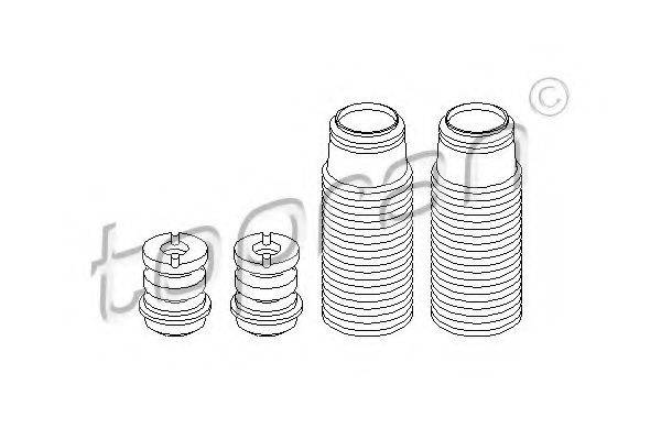 TOPRAN 915015 Пилозахисний комплект, амортизатор