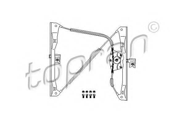 TOPRAN 108668 Підйомний пристрій для вікон