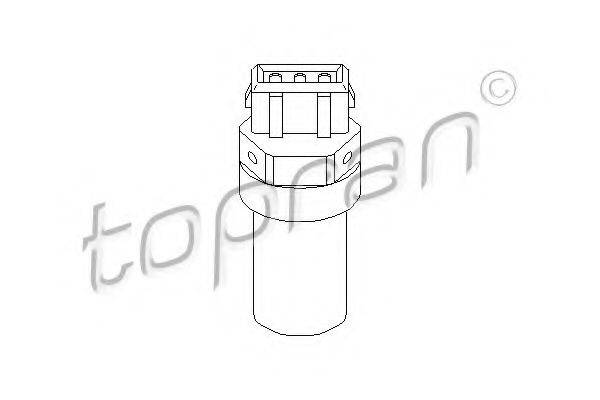 TOPRAN 108729 Датчик, ділянка колії