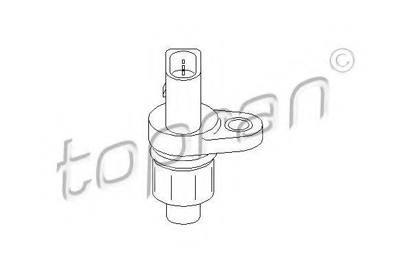 TOPRAN 110585 Датчик, ділянка колії