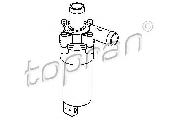 TOPRAN 107696 Додатковий водяний насос