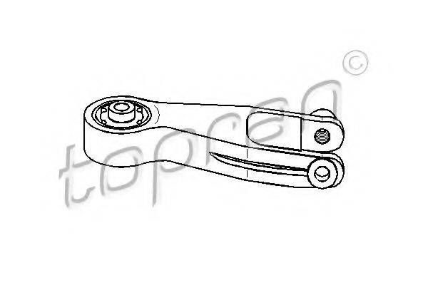TOPRAN 206154 Підвіска, ступінчаста коробка передач