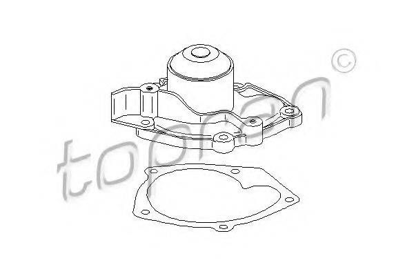 TOPRAN 700421 Водяний насос
