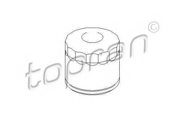 TOPRAN 207580 Масляний фільтр