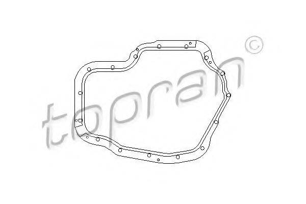 TOPRAN 205603 Прокладка, масляний піддон