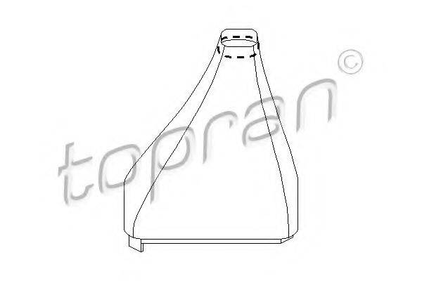 TOPRAN 205861 Обшивка важеля перемикання