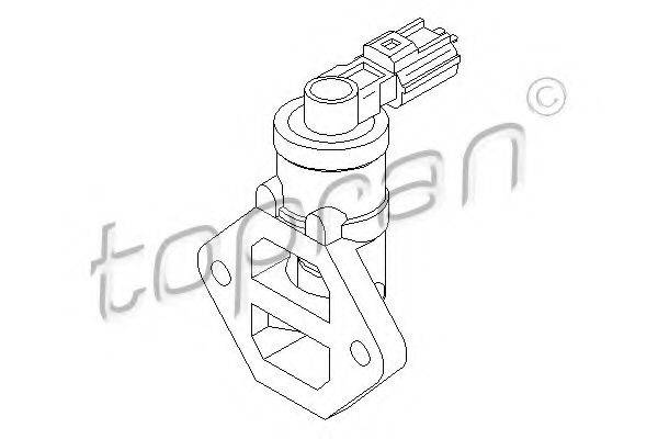 TOPRAN 302679 Поворотна заслінка, підведення повітря