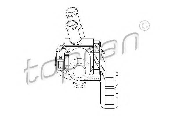 TOPRAN 302792 Регулюючий клапан охолоджувальної рідини