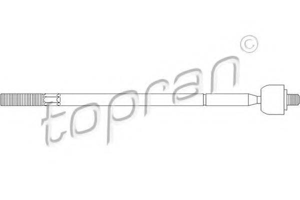 TOPRAN 301846 Осьовий шарнір, рульова тяга