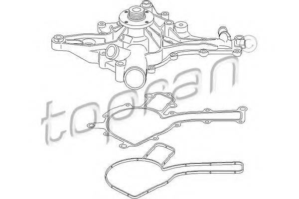 TOPRAN 401178 Водяний насос