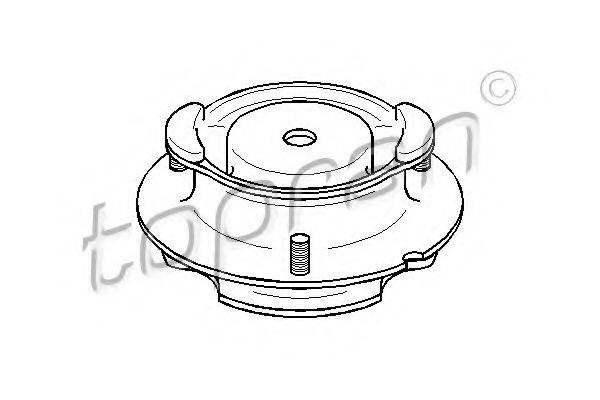 TOPRAN 400910 Опора стійки амортизатора