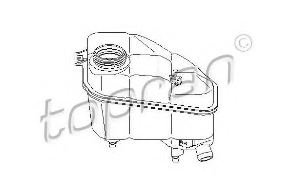 TOPRAN 401008 Компенсаційний бак, охолоджуюча рідина