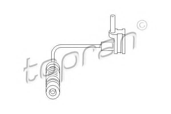 TOPRAN 400983 Датчик, знос гальмівних колодок