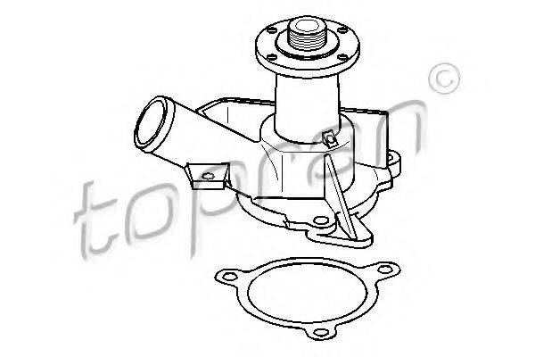 TOPRAN 500307 Водяний насос