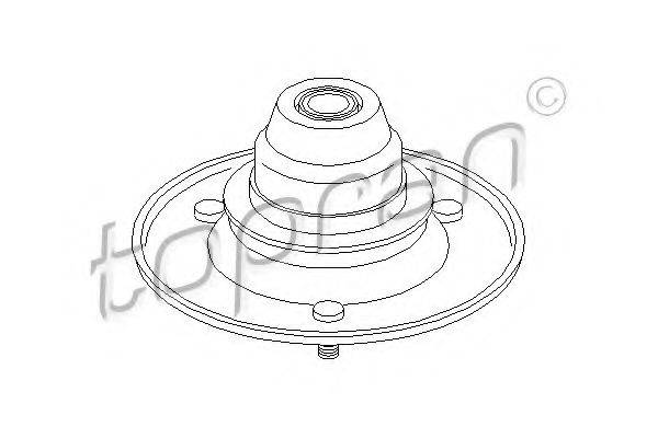 TOPRAN 501447 Опора стійки амортизатора