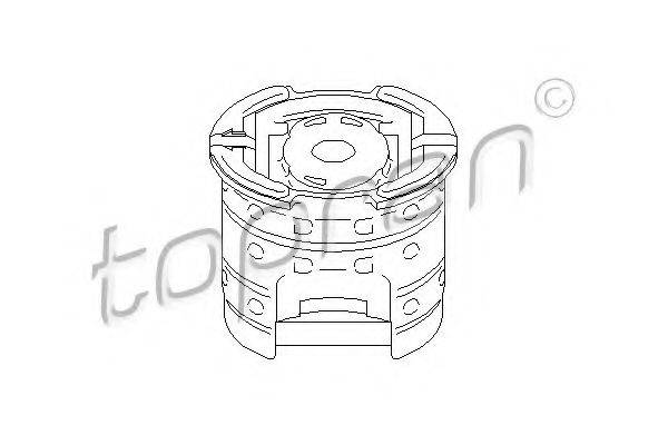 TOPRAN 501607 Втулка, балка мосту