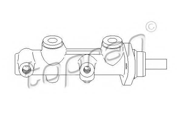 TOPRAN 501197 головний гальмівний циліндр