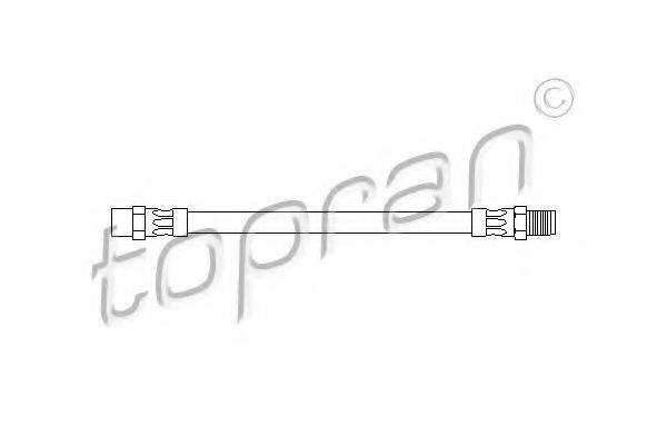 TOPRAN 500204 Гальмівний шланг