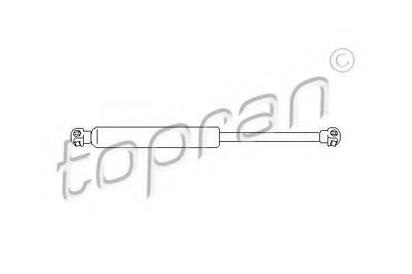 TOPRAN 500772 Газова пружина, капот