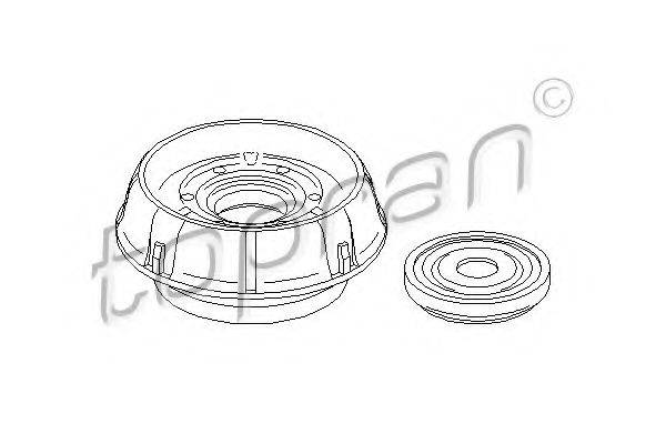 TOPRAN 700354 Опора стійки амортизатора