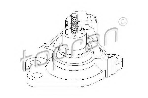 TOPRAN 700529 Підвіска, двигун