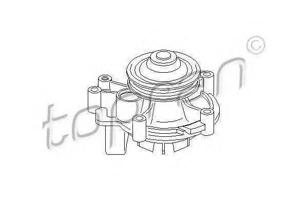 TOPRAN 721890 Водяний насос