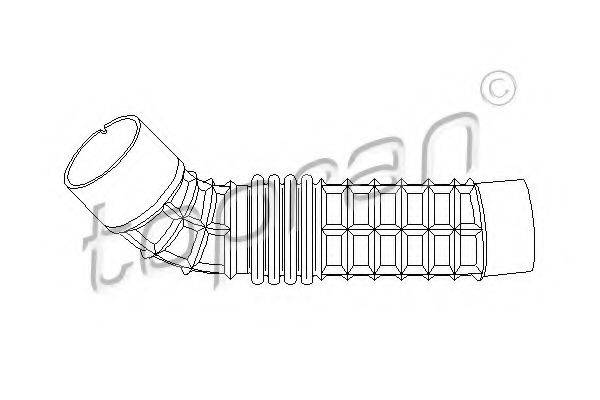 TOPRAN 722079 Рукав повітрозабірника, повітряний фільтр