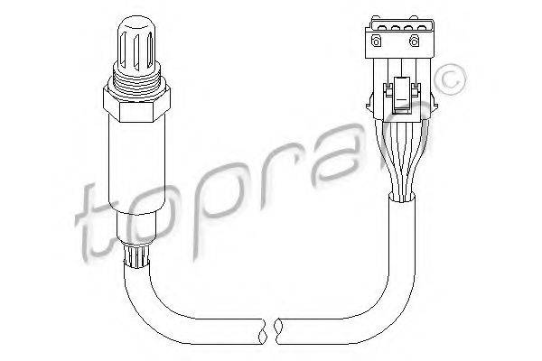 TOPRAN 721852 Лямбда-зонд