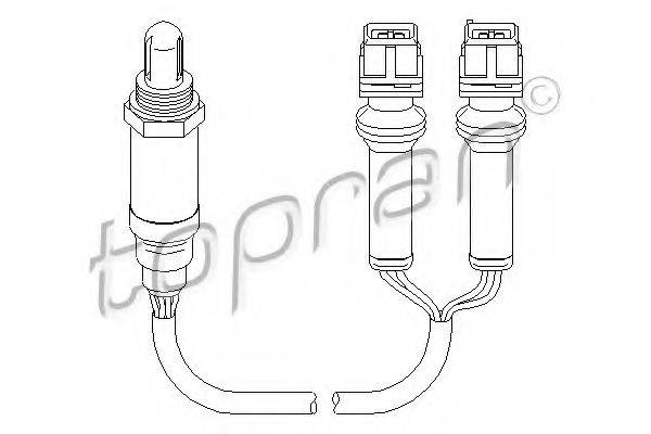 TOPRAN 721863 Лямбда-зонд