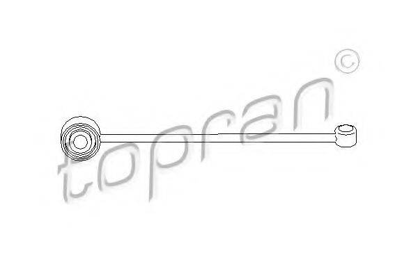 TOPRAN 721261 Шток вилки перемикання передач