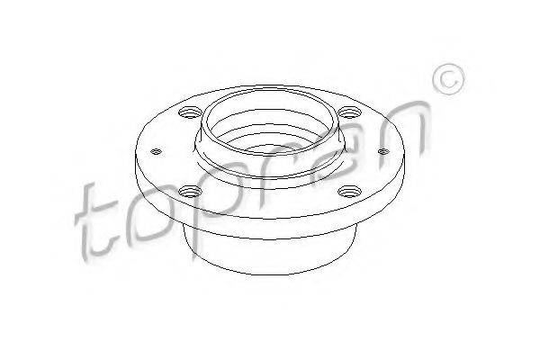 TOPRAN 722247 Маточина колеса