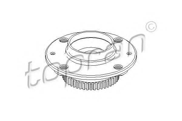 TOPRAN 722248 Маточина колеса