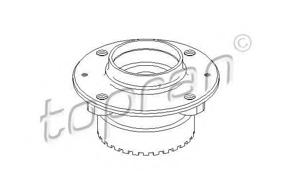 TOPRAN 722253 Маточина колеса