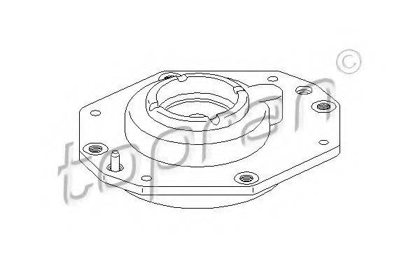 TOPRAN 721810 Опора стійки амортизатора